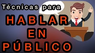 5 PUNTOS DECISIVOS PARA UN ORADOR  Consejos  Habla en público  Técnicas para hablar en público [upl. by Annmarie]