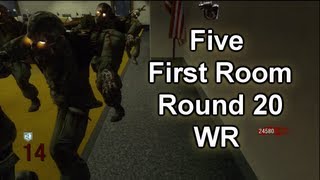 Five First Room World Record Round 20 Solo [upl. by Gerianne739]