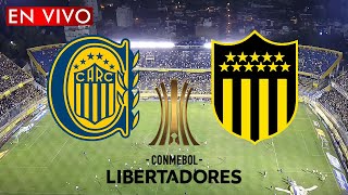 ROSARIO CENTRAL VS PEÑAROL EN VIVO COPA LIBERTADORES [upl. by Inaffit710]