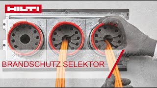 Hilti Brandschutz Selektor  Intelligente Software für Brandschutzlösungen [upl. by Ovid339]