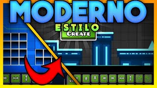 😎Como DECORAR estilo MODERNO  GEOMETRY DASH  Megatronic [upl. by Nesmat]