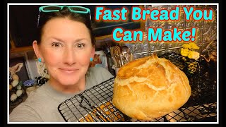 🍞 FAST CHEAP EASY Bread YOU Can MakeNO KneadNO Nonsense 🍞 [upl. by Nona]