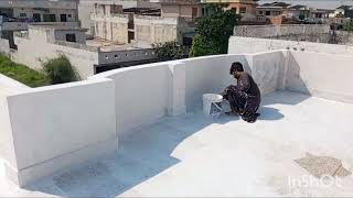 roof water proofing roof treatment [upl. by Aliuqehs]