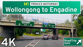 Drive toward Sydney Australia  from Wollongong  POV  music [upl. by Stine]