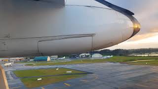 Air New Zealand Dash 8 Q300 Inflight Landing Auckland Airport [upl. by Strickler72]