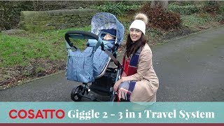 Cosatto Giggle 2 Travel System Lifestyle Video  Direct2Mum [upl. by Aerbas]