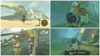 Zelda Breath of the Wild  All Korok Forest Side Quests Woodland Tower [upl. by Salas]