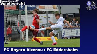 FC Eddersheim  FC Bayern Alzenau [upl. by Adnohsor]