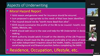 LeEE GroupTopic Understand the Underwriting [upl. by Ahsekram537]