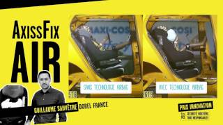 AXISSFIX AIR Nominé Prix Innovation Sécurité routière 2017 [upl. by Welcy]