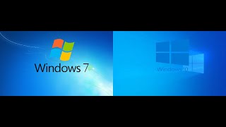 Windows 7 SP1 vs Windows 10 21H2 boot test and shutdown test in virtualbox VMs [upl. by Ydnahs]