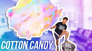 DIY WORLDS GIANT COTTON CANDY EVER [upl. by Sparkie365]