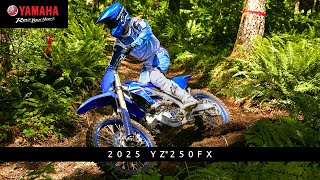 A Purpose Built OffRoad Weapon The 2025 Yamaha YZ250FX [upl. by Glynis]