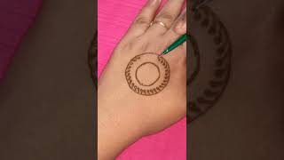 Back side Simple mehandi design 😍 pleasesubscribemychannel 🙏 [upl. by Noami]