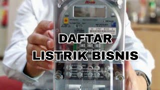 Pasang dan Daftar listrik Bisnis B1 Daya 900 watt  riman jaelana [upl. by Elnora]