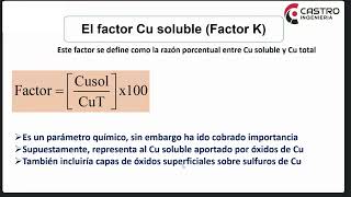 Minerales de Cobre Alterados para la flotación [upl. by Stilu]