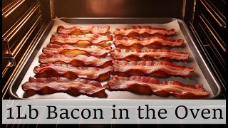 1lb of Bacon in the Oven [upl. by Arundell]