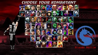 Mortal Kombat Bloody Battle mugen Smoke [upl. by Gnaht]