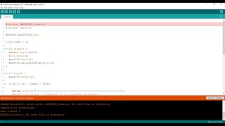 Error arduino No such file or directory [upl. by Leverett991]