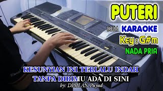 PUTERI  Iklim I KARAOKE HD I Nada Pria [upl. by Heuser]