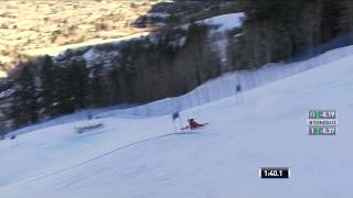 Federica Brignone  Third  Nature Valley Aspen Winternational  Giant Slalom [upl. by Bouchier878]