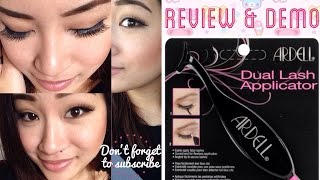 How to Use Ardell Dual Lash Applicator  Review Demonstration 2020 💄 [upl. by Chan642]