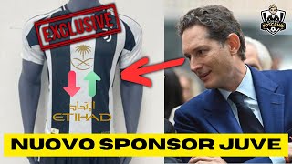 NOVITA SPONSOR JUVE A Luglio sarà UFFICIALE e probabile NUOVO SOCIO [upl. by Wendin443]