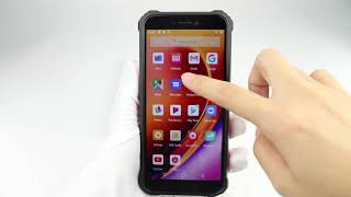 WP5 Rugged Smartphone Unboxing VideoSuper Large 8000mAh Big Battery [upl. by Mommy]