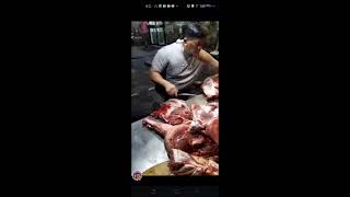 TUTORIAL DEBONE PIG PORK SHOULDER CUTTING AMAZING KNIFE SKILLS 111DEBONE PIGMEAT VIRAL🥩🥩🥩🥩🥩🥩 [upl. by Ettenirt]