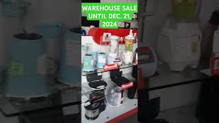 WAREHOUSE SALE UNTIL DEC 21 2024 murangappliances [upl. by Winne]