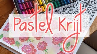 Pastel krijt  Kleuren voor Volwassenen [upl. by Niletak]