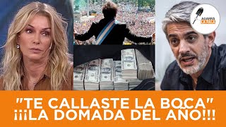 YANINA LATORRE LE PEGÓ LA DOMADA DEL AÑO AL MERCENARIO PABLO ECHARRI quotVIVIS DE LA TETA DEL ESTADOquot [upl. by Allerym]