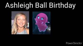 Ashleigh Ball Birthday [upl. by Nahseez]