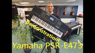 Yamaha PSRE473 Keyboard  Demo Features amp Reasons to buy  Rimmers Music [upl. by Coleen143]