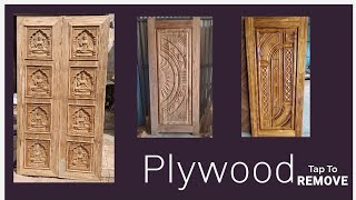 Plywood door design for house [upl. by Standing]