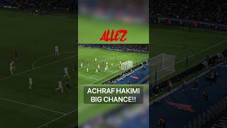 ACHRAF HAKIMI BIG CHANCE [upl. by Carley]