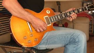 2012 Gibson Les Paul quotPaul Kossoff Signaturequot 1959 Reissue Custom Shop VOS Part1 [upl. by Ibbed]