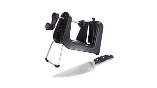 PL8 Spiralizer with 8quot Chefs Knife [upl. by Eidnim357]