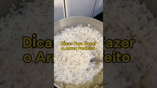 Dica de como fazer o Arroz Perfeito Soltinho e Delicioso 😉arroz receita dicas [upl. by Vierno932]