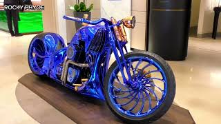 ကမ္ဘာ့စျေးအကြီးဆုံး ဆိုင်ကယ် harley davidson bucherer blue edition [upl. by Eelsha]