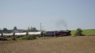 Volldampf um Nördlingen  Vier Damplfoks in 360 Grad Panorama [upl. by Yecnay]