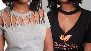 DIY Tshirt Upcycle [upl. by Rehsa]