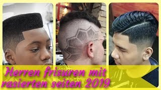 Die neue 20 Ideen zu Herren Frisuren mit rasierten Seiten 2019 [upl. by Vial]