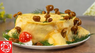 МЫ просто ОБОЖАЕМ ЭТОТ САЛАТ Безумно вкусный и красивый [upl. by Aernda382]