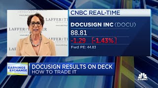 DocuSign has potential for growth with Microsoft deal says Laffer Tenglers Nancy Tengler [upl. by Reilamag327]