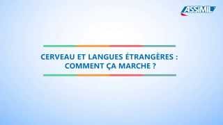 Cerveau et langues étrangères  comment ça marche [upl. by Kruter276]