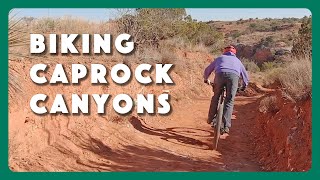 Biking Trails at Caprock Canyons State Park [upl. by Anirok]