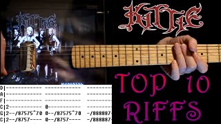 TOP 10 Kittie Songs List amp Guitar Tab  Guitar Lesson  Guitar Tutorial [upl. by Htebirol]