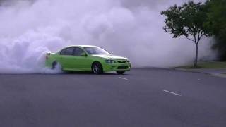 Toxic xr6 turbo burnout 2 [upl. by Ellenahs]