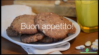 Pasticceria senza zucchero Biscotti alle mandorle ZuccheroGiù [upl. by Hootman87]